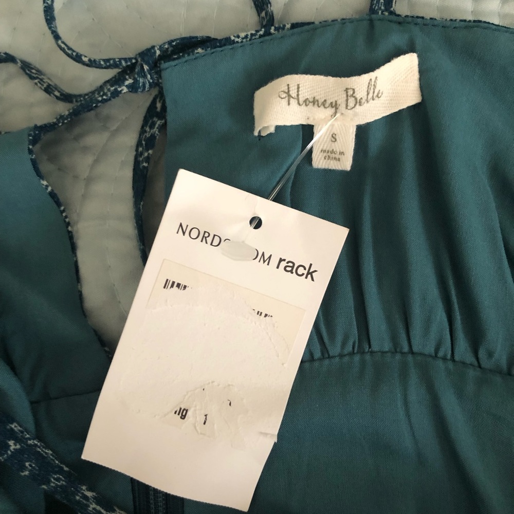 NWT Teal and White Casual Dress
